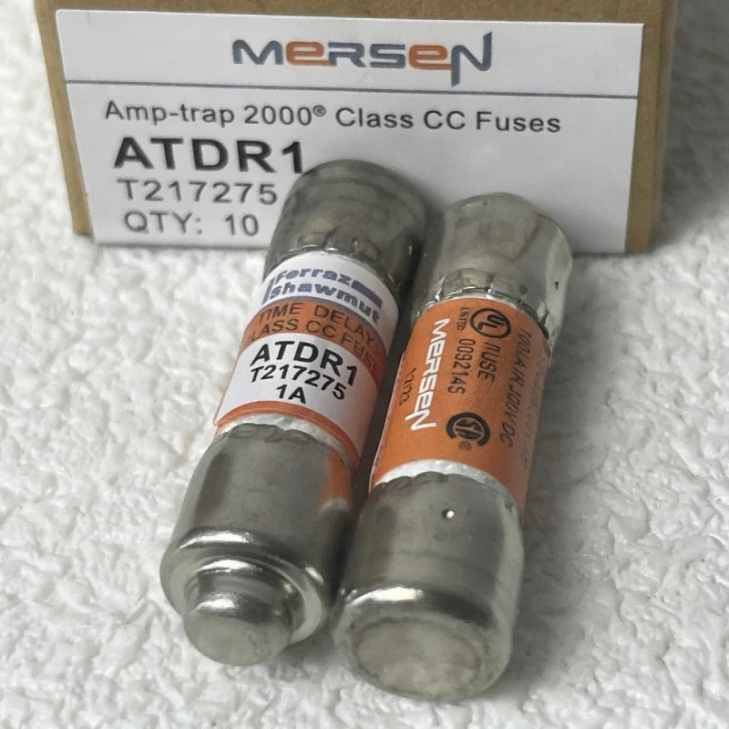 Ferraz ATDR-1 Class CC Fuse 1A 600VAC 300VDC Time-Delay