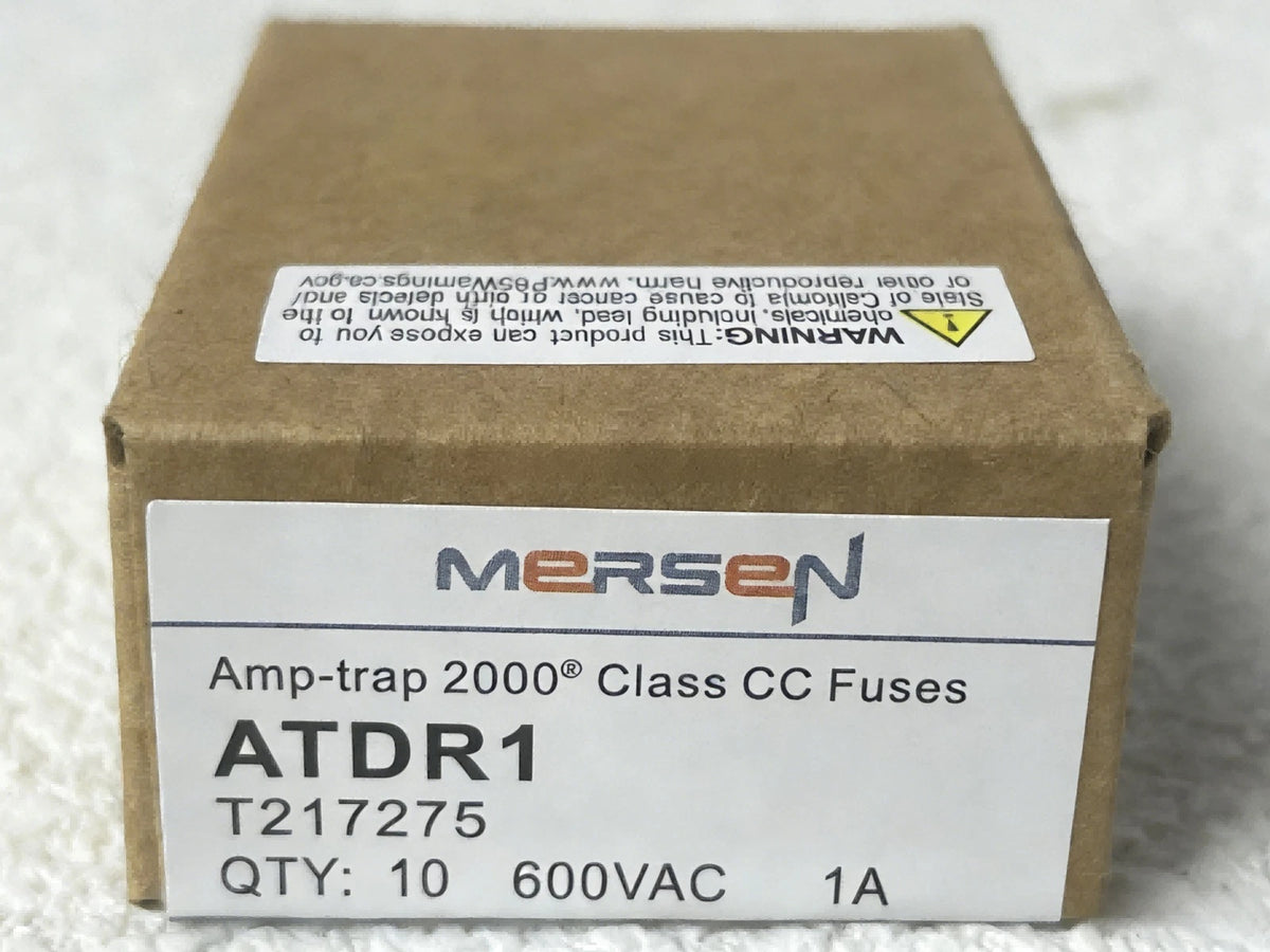 Ferraz ATDR-1 Class CC Fuse 1A 600VAC 300VDC Time-Delay