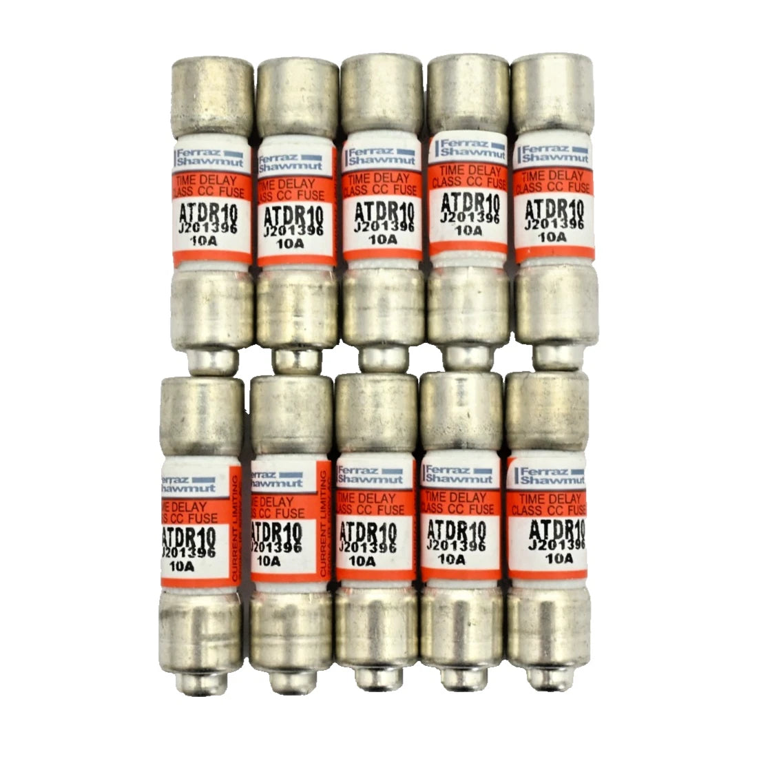 Ferraz ATDR-10 Class CC Time-Delay Fuse 10A 600VAC