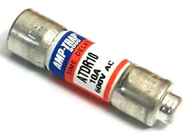 Ferraz ATDR-10 Class CC Time-Delay Fuse 10A 600VAC
