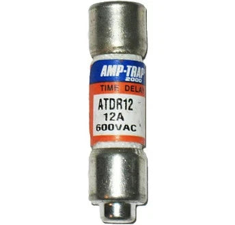Ferraz ATDR-12 Class CC Time-Delay Fuse 12A 600VAC