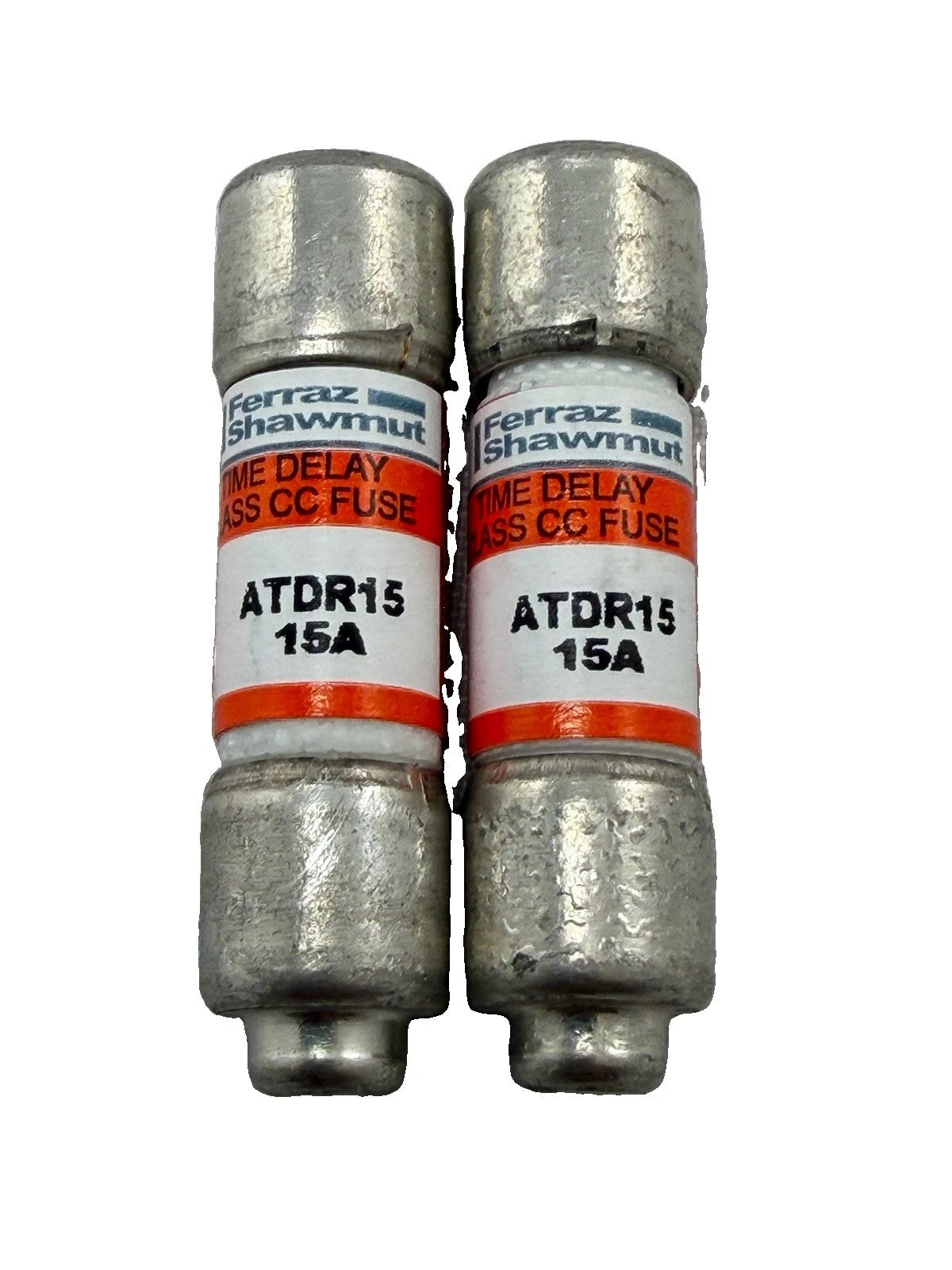 Ferraz ATDR-15 Class CC Time-Delay Fuse 15A 600VAC