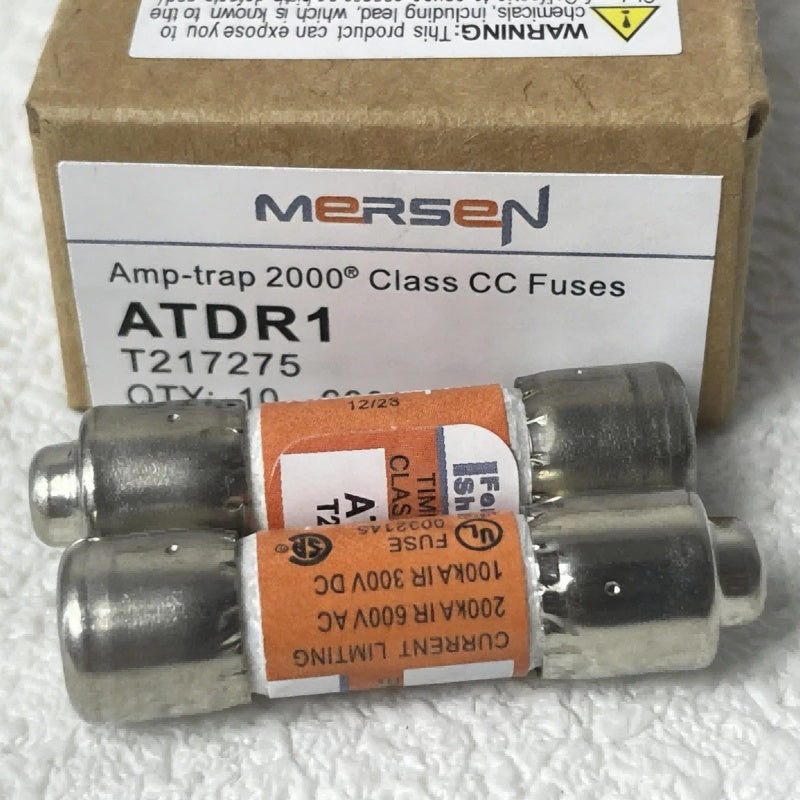 Ferraz ATDR-1 Class CC Fuse 1A 600VAC 300VDC Time-Delay