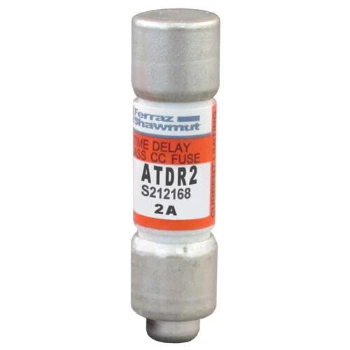 Ferraz ATDR-2 Class CC Time-Delay Fuse 2A 600VAC