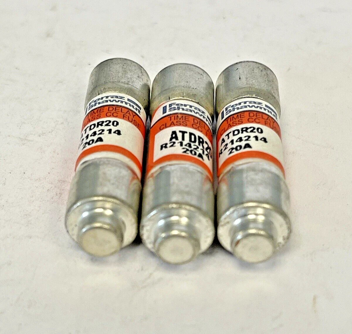 Ferraz ATDR-20 Class CC Time-Delay Fuse 20A 600VAC