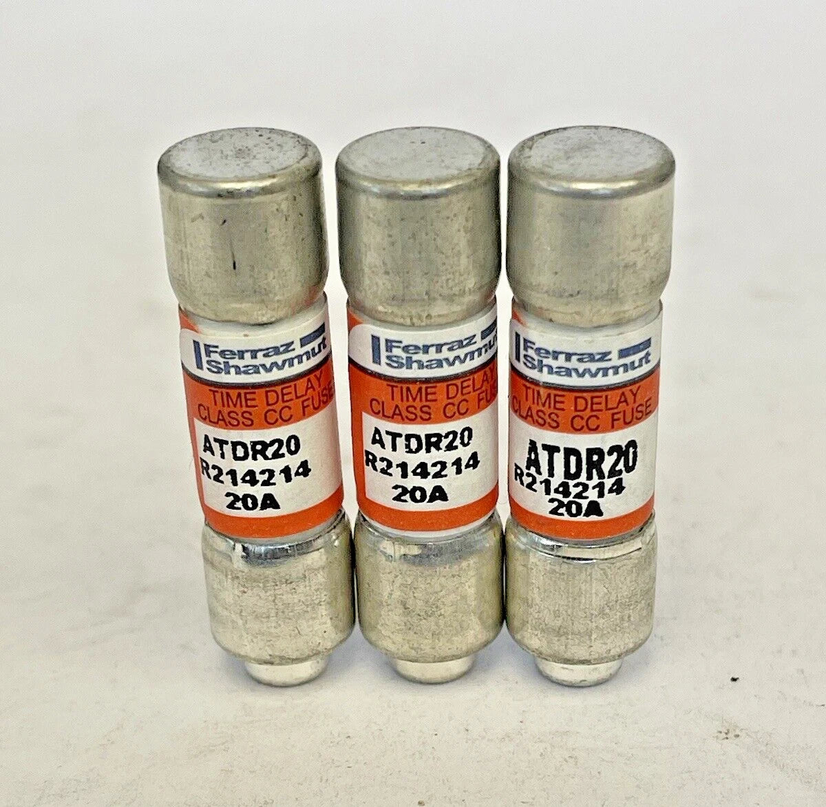 Ferraz ATDR-20 Class CC Time-Delay Fuse 20A 600VAC