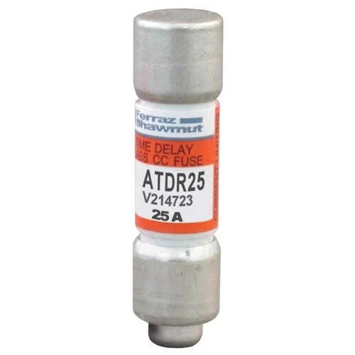 Ferraz ATDR-25 Class CC Time-Delay Fuse 25A 600VAC
