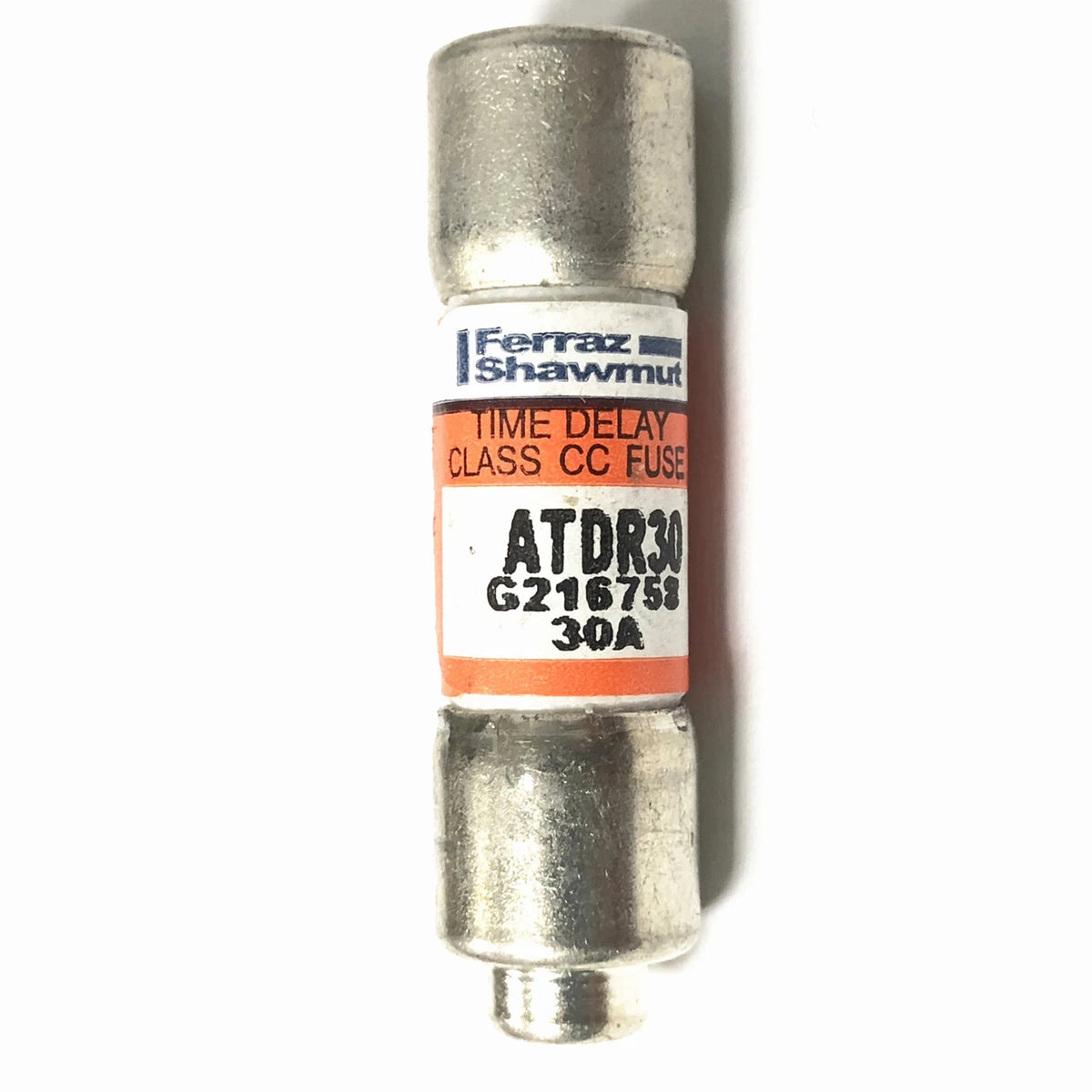 Ferraz ATDR-30 Class CC Time-Delay Fuse 30A 600VAC