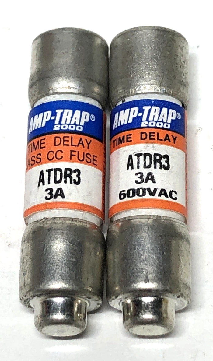 Ferraz ATDR-3 Class CC Time-Delay Fuse 3A 600VAC