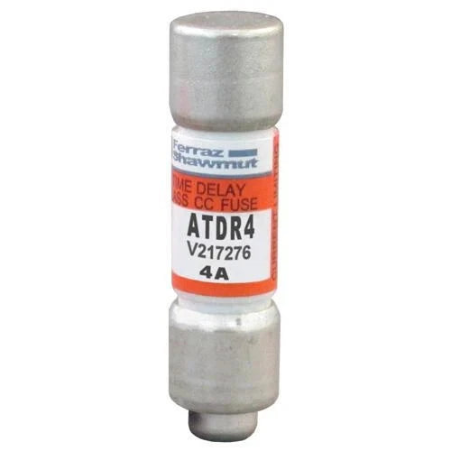 Ferraz ATDR-4 Class CC Time-Delay Fuse 4A 600VAC