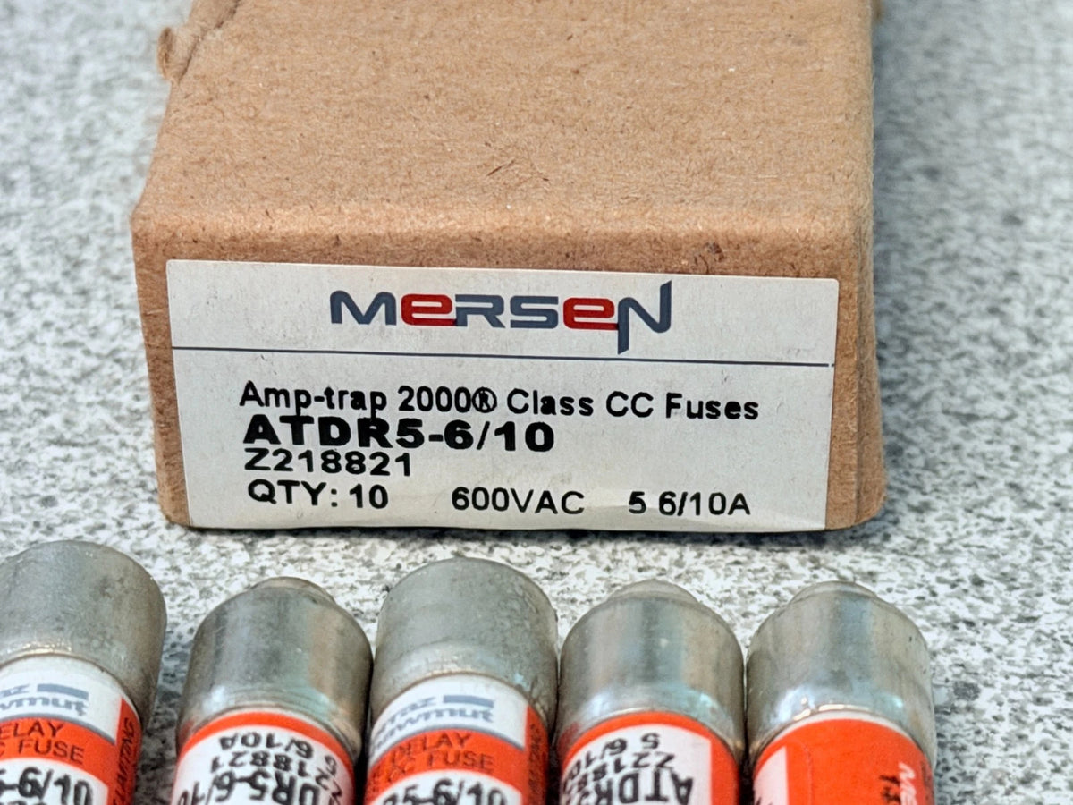 Ferraz ATDR-5-6/10 Class CC Time-Delay Fuse 5.6A 600VAC