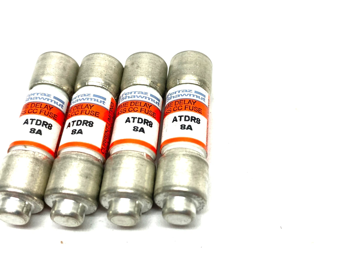 Ferraz ATDR-8 Class CC Time-Delay Fuse 8A 600VAC