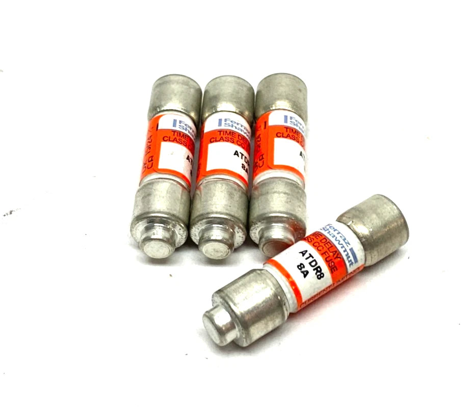 Ferraz ATDR-8 Class CC Time-Delay Fuse 8A 600VAC