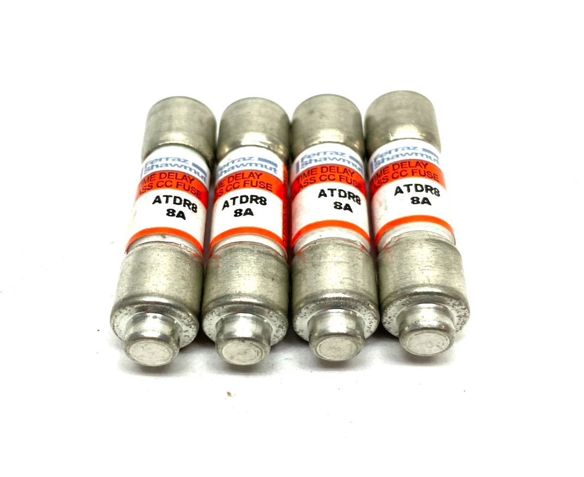 Ferraz ATDR-8 Class CC Time-Delay Fuse 8A 600VAC