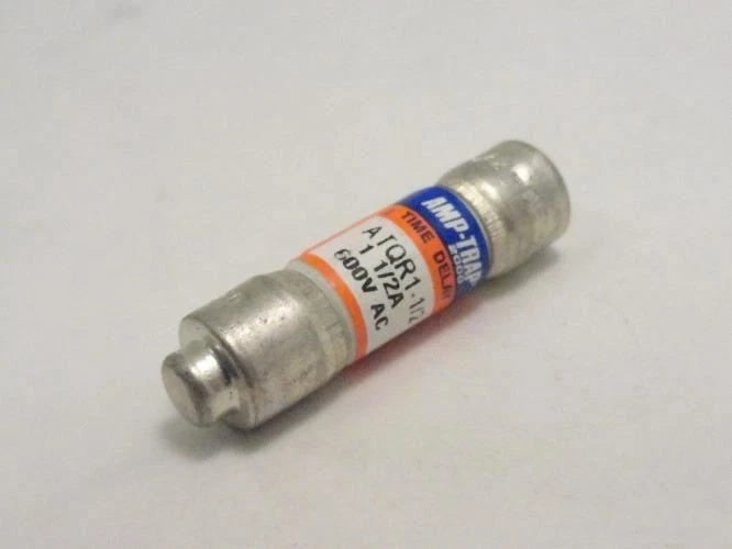 Ferraz ATQR1-1/2 Class CC Fuse 1.5A 600VAC 300VDC Time-Delay