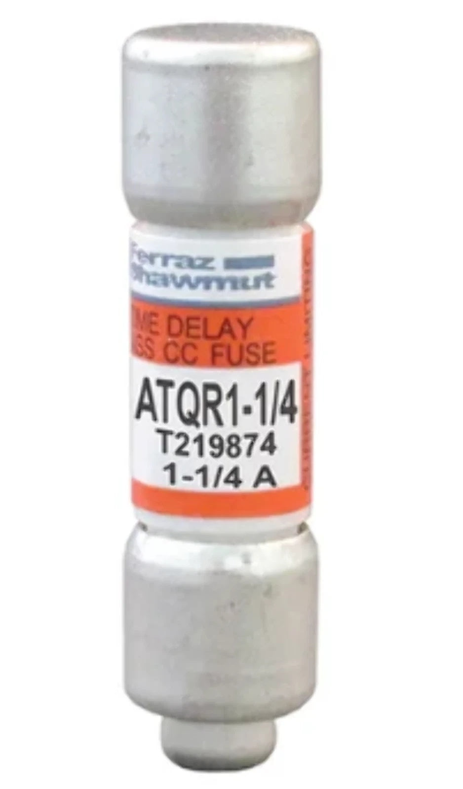 Ferraz ATQR1-1/4 Class CC Time-Delay Fuse 1.25A 600VAC