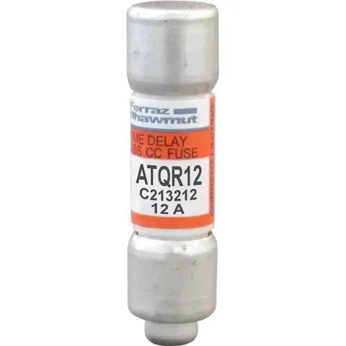 Ferraz ATQR12 Fuse Class CC Time-Delay 600 VAC Fuse 600VAC 12A