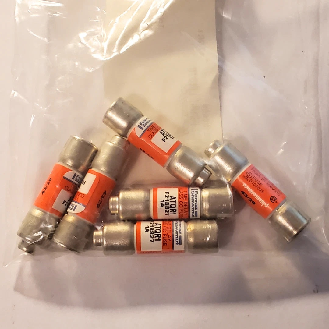Ferraz ATQR1 Class CC Time-Delay Fuse 1A 600VAC