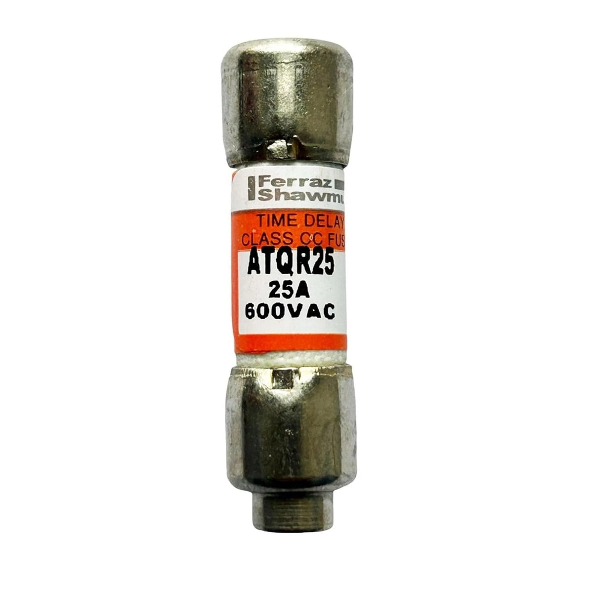 Ferraz ATQR25 Class CC Time-Delay Fuse 25A 600VAC