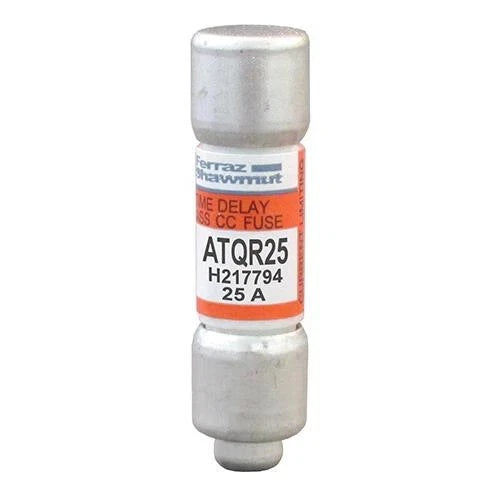 Ferraz ATQR25 Class CC Time-Delay Fuse 25A 600VAC