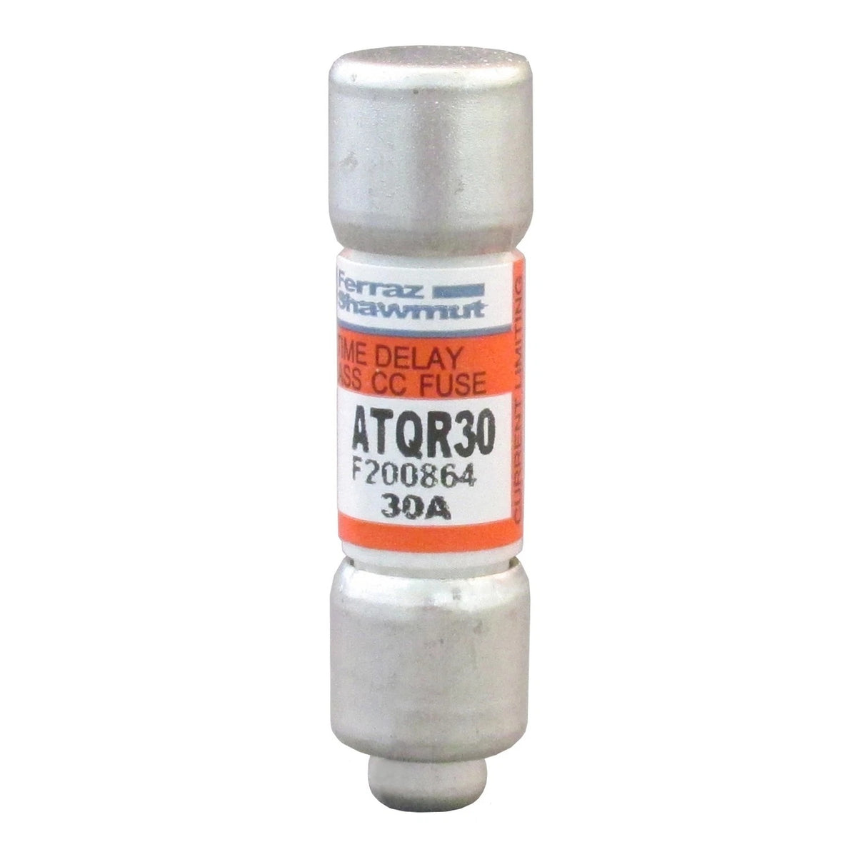 Ferraz ATQR30 Class CC Time-Delay Fuse 30A 600VAC