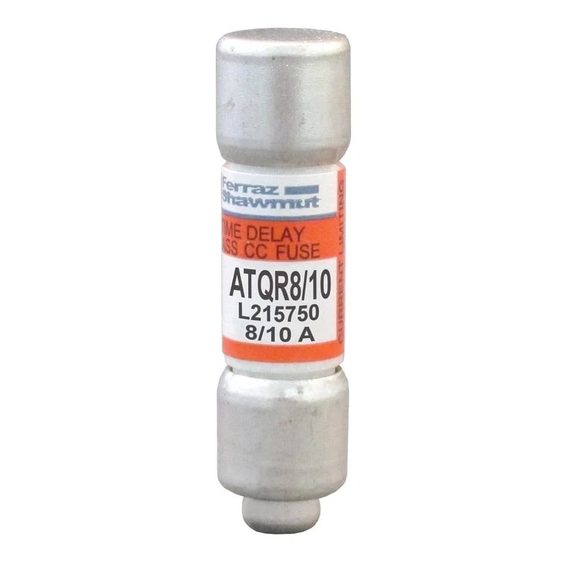 Ferraz ATQR8/10 Class CC Time-Delay Fuse 8/10A 600VAC