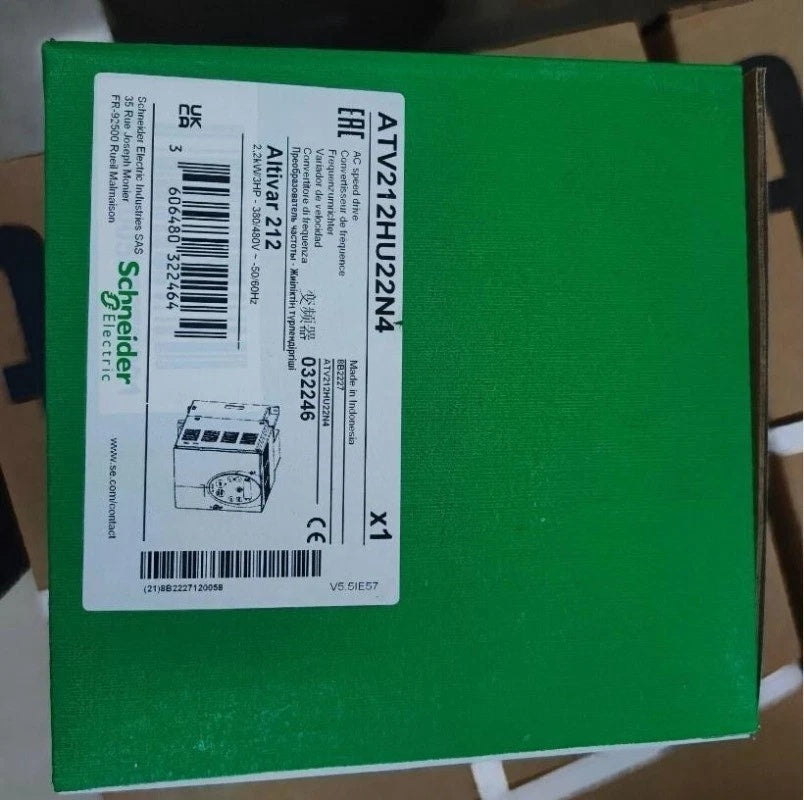 Schneider ATV212HU22N4 Variable Frequency Drive 2.2kW 480V 3-Phase