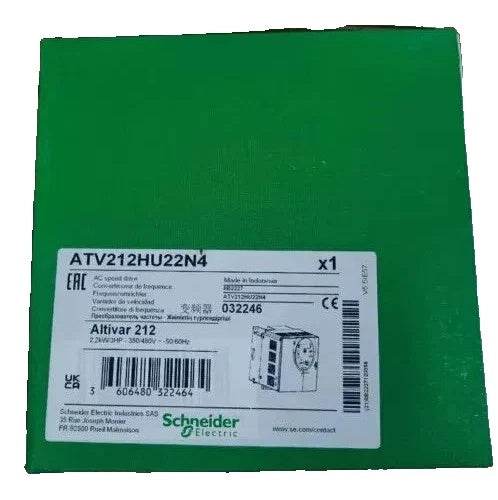 Schneider ATV212HU22N4 Variable Frequency Drive 2.2kW 480V 3-Phase
