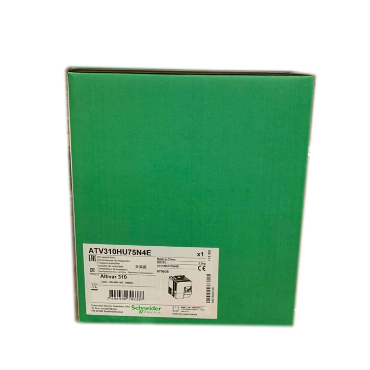 Schneider ATV310HU75N4E Variable Frequency Drive 7.5kW 380-460V 3 Phase