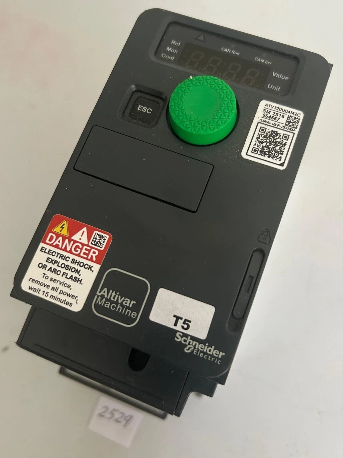 Schneider ATV320U04M2C Variable Frequency Drive 0.37kW 200-240V 1-Phase