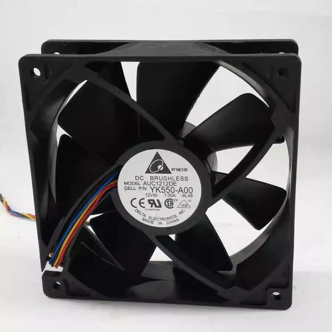 Delta Electronics AUC1212DE DC Axial Fan 12VDC 120x120x38mm 1.00A