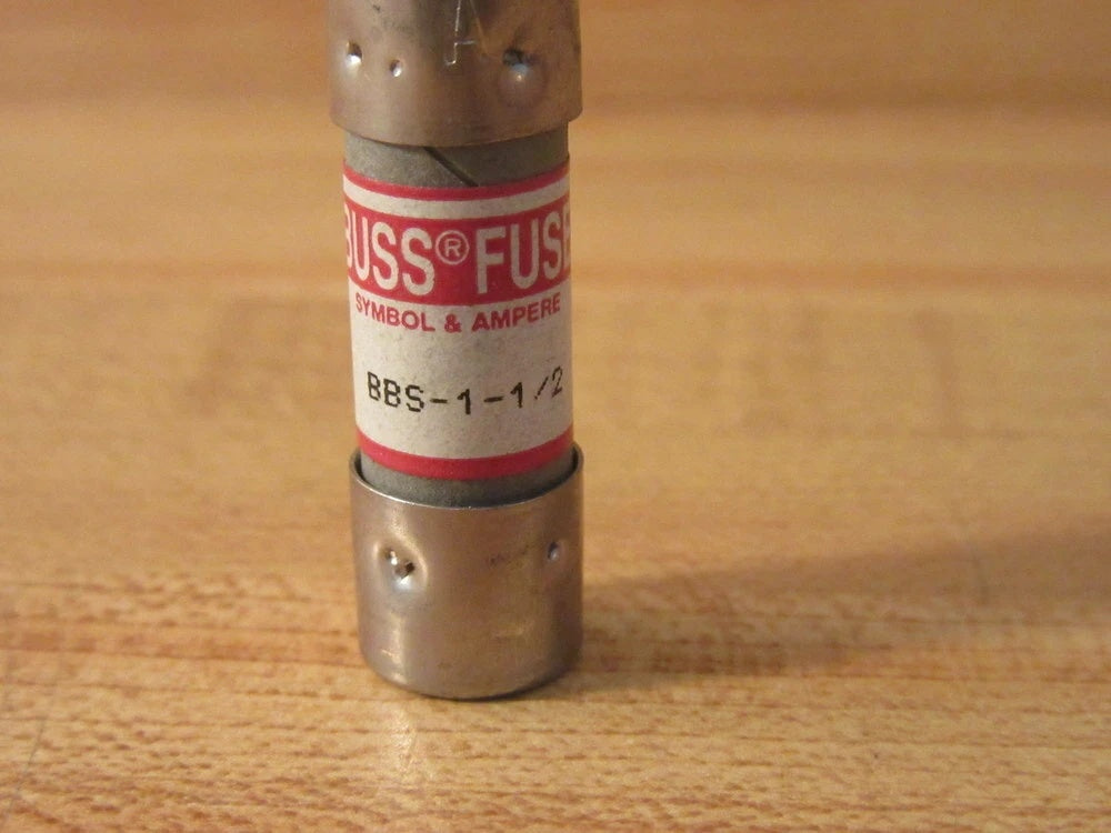 Bussmann BBS-1-1/2 Midget Fast-Acting Fuse 1.5A 600VAC