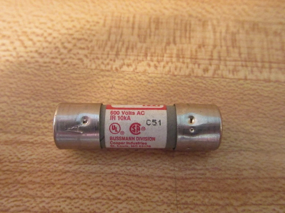 Bussmann BBS-1-1/2 Midget Fast-Acting Fuse 1.5A 600VAC