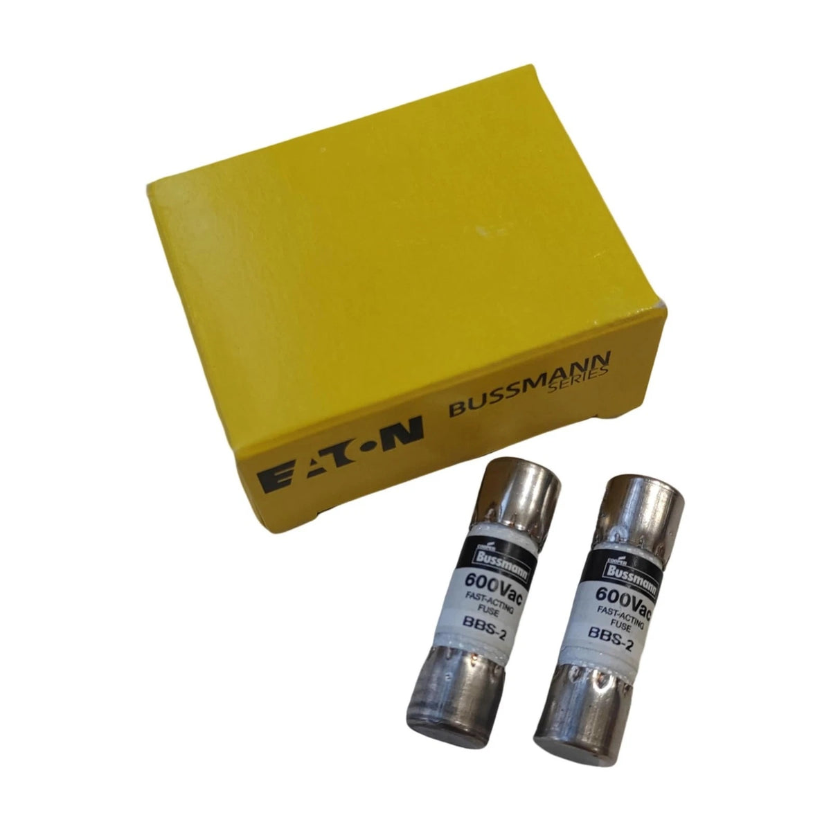 Bussmann BBS-2 Midget Fast-Acting Fuse 600VAC 2A