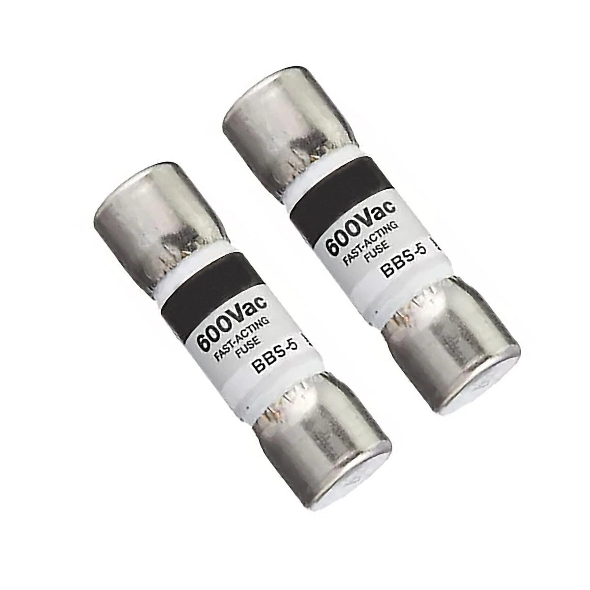 Bussmann BBS-5 Midget Fast-Acting Fuse 5A 600VAC/VDC