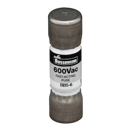Bussmann BBS-6 Midget Fast-Acting Fuse 600V 6A