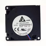 Delta Electronics BFB0505HHA-C DC Centrifugal Blower Fan 5VDC 50x50x10.3mm