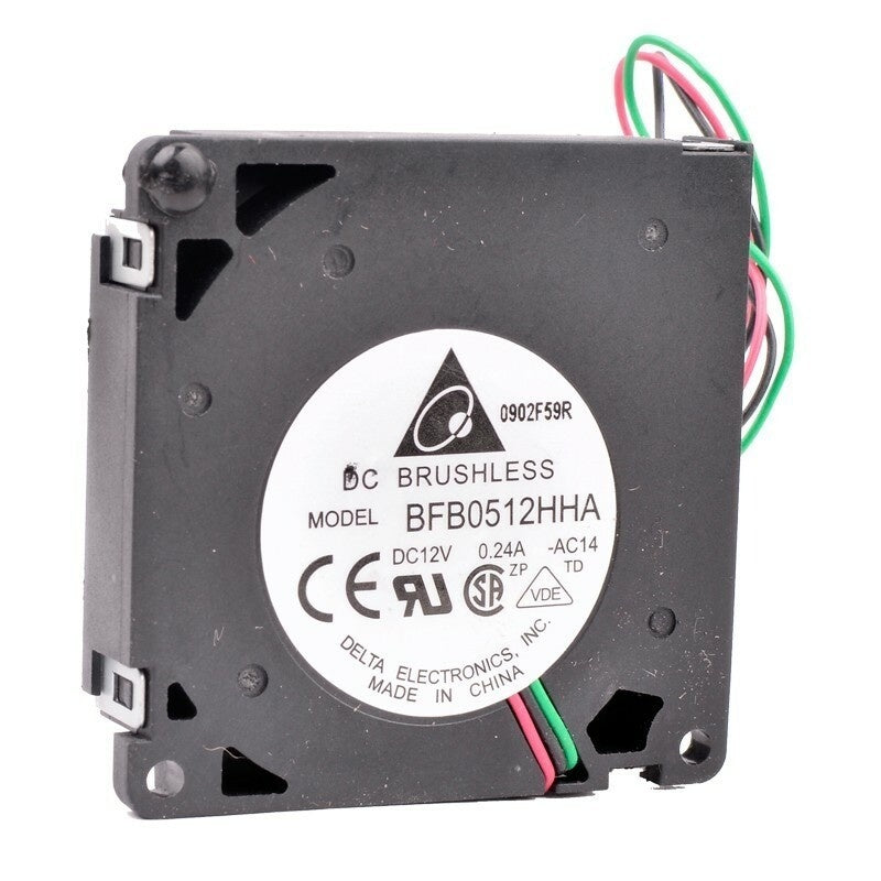 Delta Electronics BFB0512HHA DC Centrifugal Blower Fan 12VDC 50x50mm