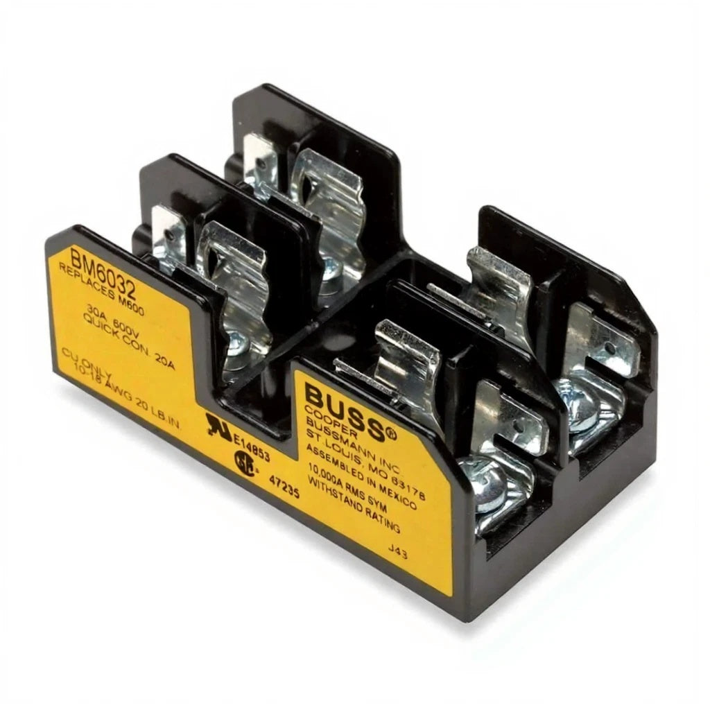 Bussmann BM6032SQ Fuse Holder 2-Pole