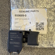 Omron C3JW-2B Trigger Switch 24VDC 0.1A PCB Mount