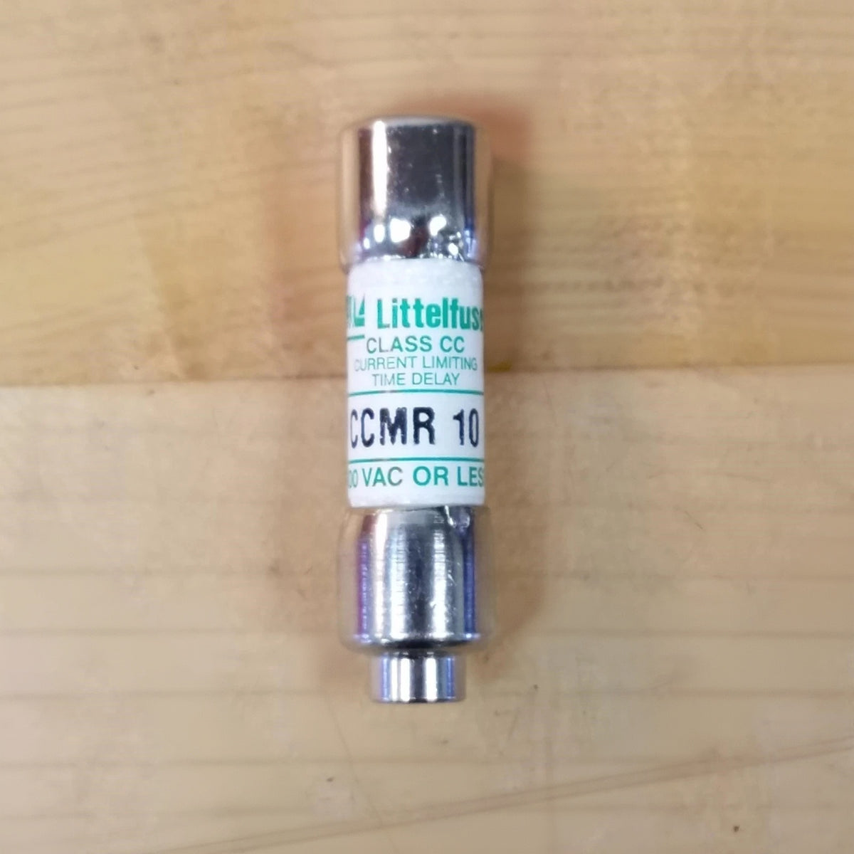 Littelfuse CCMR-10 Time-Delay Fuse 10A 600VAC 300VDC Class CC