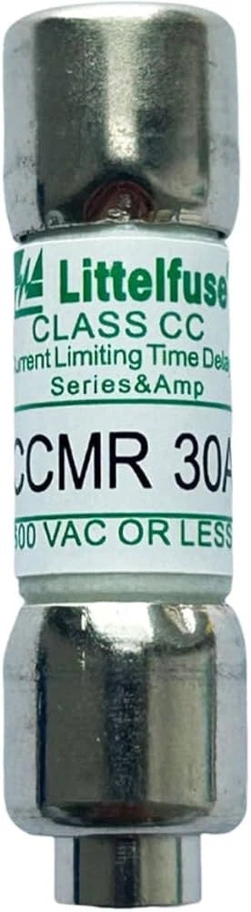 Littelfuse CCMR-30 Class CC Fuse 30A 600VAC 500VDC Time-Delay