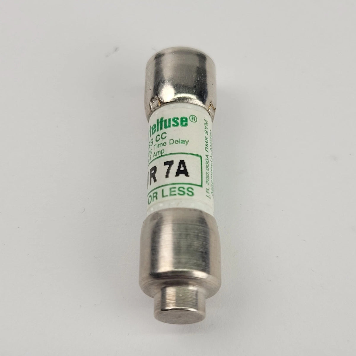Littelfuse CCMR-7 Time-Delay Fuse 7A 600VAC 300VDC Class CC