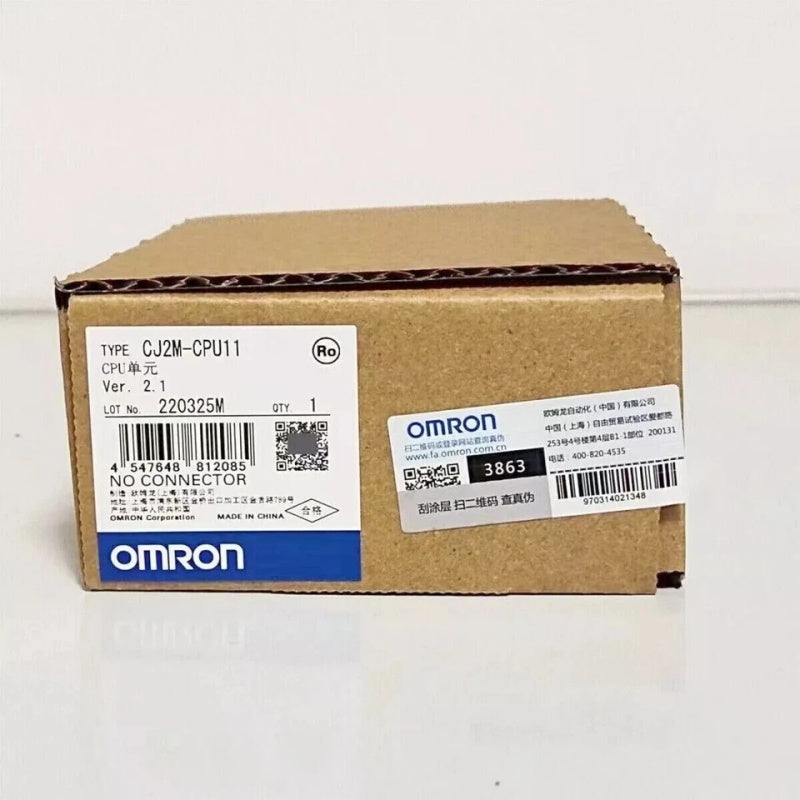 Omron CJ2M-CPU11 PLC CPU Module 5K Steps for Industrial Machine Control