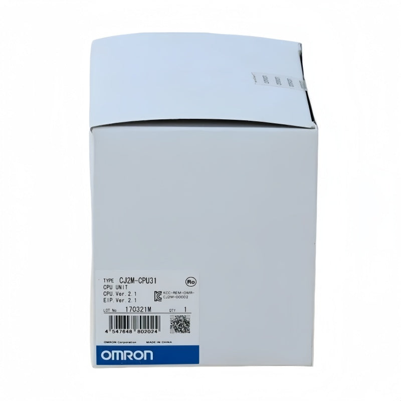 Omron CJ2M-CPU31 CPU Module with EtherNet/IP for Industrial Automation