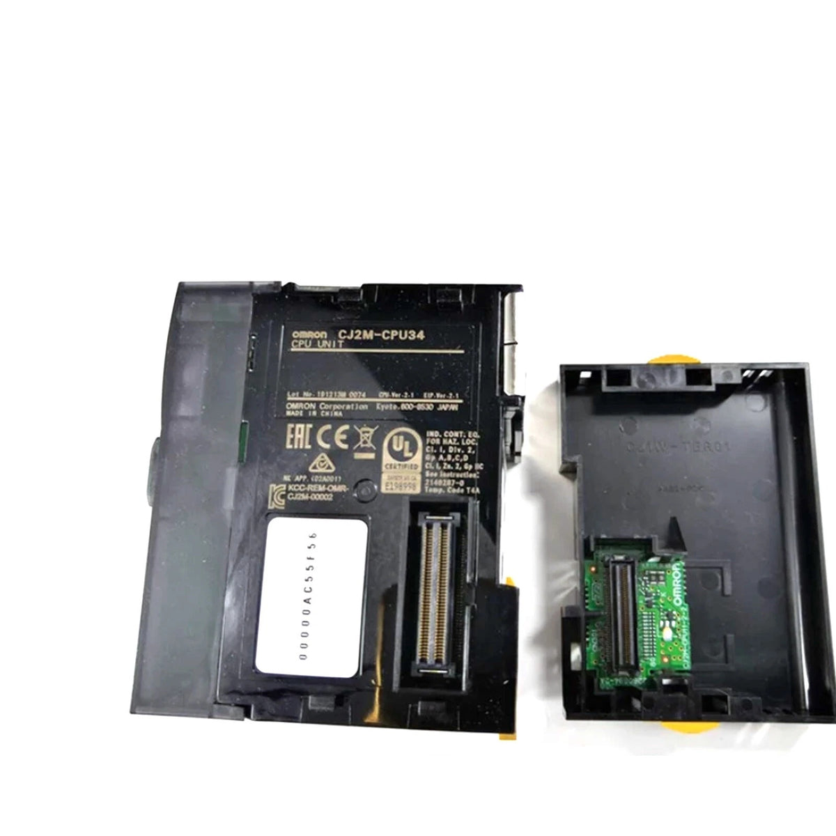 Omron CJ2M-CPU34 CPU Unit 24VDC 34K Steps 256 I/O