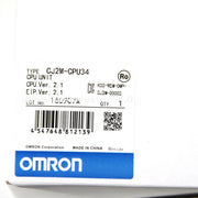 Omron CJ2M-CPU34 CPU Unit 24VDC 34K Steps 256 I/O