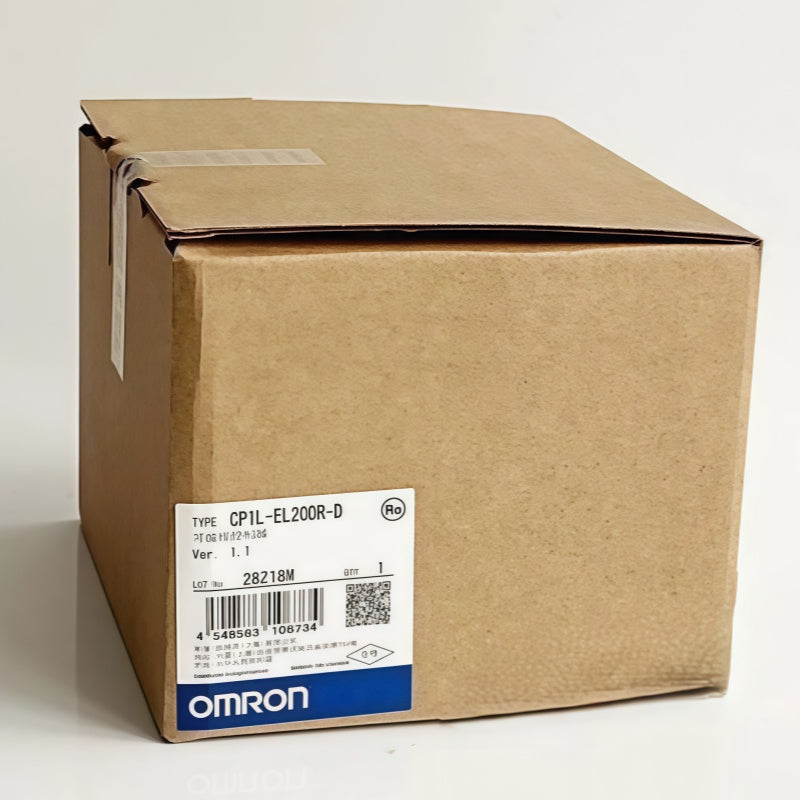 Omron CP1L-EL20DR-D CPU Module with Ethernet and Relay Outputs for Machine Control