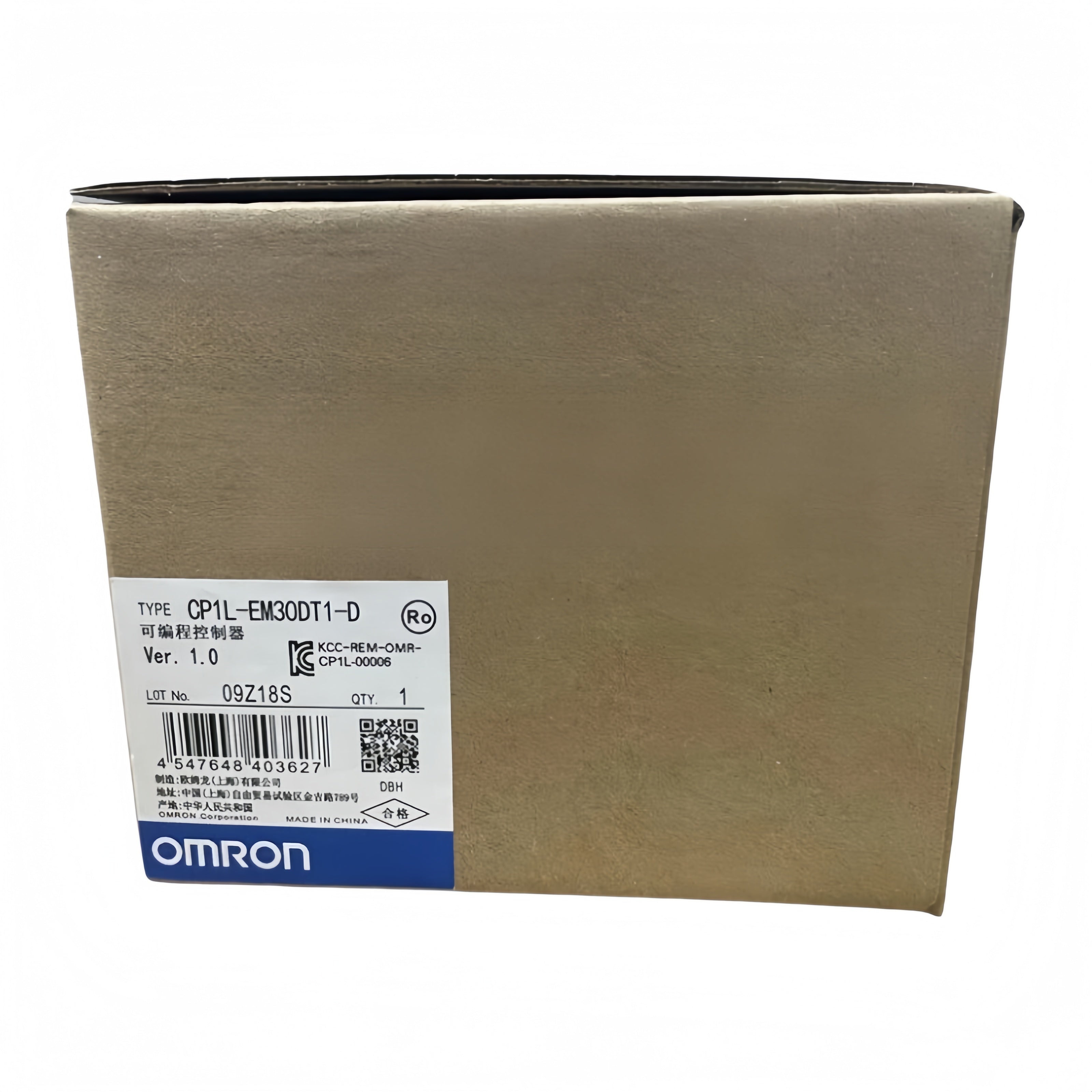 Omron CP1L-EM30DT1-D Controller with Ethernet for Machine Control