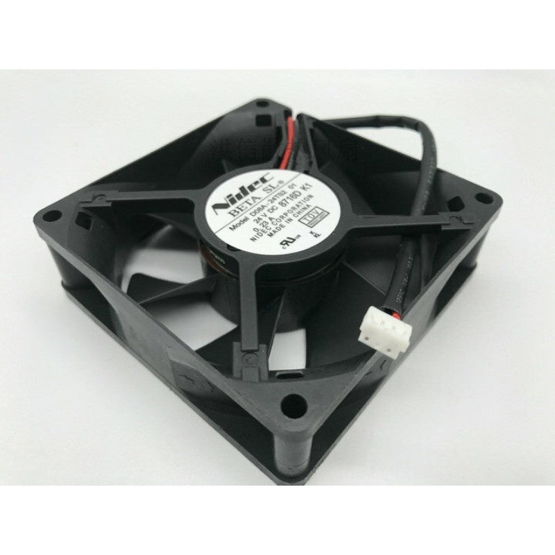 Nidec D08A-24TS2-01 DC Axial Cooling Fan 24V 0.23A 80x80x25mm